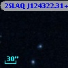 2SLAQ J124322.31+000114.6