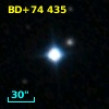 BD+74   435