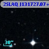 2SLAQ J131727.07+001352.9