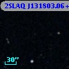 2SLAQ J131803.06+000110.6