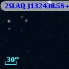 2SLAQ J132430.58+000725.8