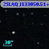 2SLAQ J133050.51+002136.6