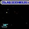 2SLAQ J133403.35+004256.8