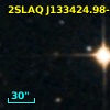2SLAQ J133424.98-005158.1