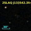 2SLAQ J133542.34+001636.1