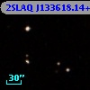 2SLAQ J133618.14+003632.4