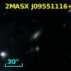 2MASX J09551116+7213358