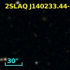 2SLAQ J140233.44-003250.6
