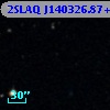 2SLAQ J140326.87+000403.0