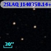 2SLAQ J140350.14+003130.7