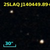 2SLAQ J140449.89+001435.6