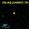2SLAQ J140657.70+000550.5