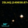 2SLAQ J140658.87+000024.9