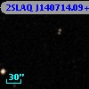 2SLAQ J140714.09+000110.8