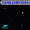 2SLAQ J140726.84+001426.8