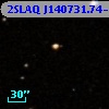 2SLAQ J140731.74-002258.3