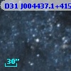 D31 J004437.1+415224.8