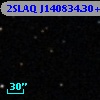 2SLAQ J140834.30+003125.4