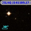 2SLAQ J141109.17-001410.9
