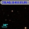 2SLAQ J141115.95-004335.5