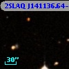 2SLAQ J141136.64-000244.6