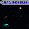 2SLAQ J143335.50+001148.3