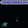 2SLAQ J143411.13+004701.3