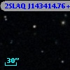 2SLAQ J143414.76+004546.9