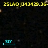 2SLAQ J143429.36-010520.5