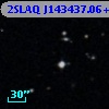 2SLAQ J143437.06+000409.4