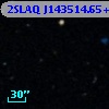 2SLAQ J143514.65+000915.3