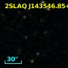 2SLAQ J143546.85+000451.7