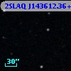 2SLAQ J143612.36+001701.2