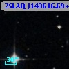2SLAQ J143616.69+002333.0