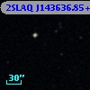 2SLAQ J143636.85+001744.6
