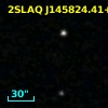 2SLAQ J145824.41+002513.3