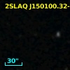 2SLAQ J150100.32-002442.9