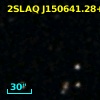 2SLAQ J150641.28+000759.8