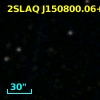 2SLAQ J150800.06+004559.3