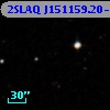 2SLAQ J151159.20-000232.3