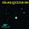 2SLAQ J212218.58+004611.1