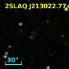 2SLAQ J213022.77+000215.8