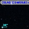 2SLAQ J214058.02+002054.8