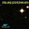 2SLAQ J225240.65+002623.9