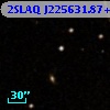 2SLAQ J225631.87+002216.1