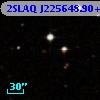 2SLAQ J225648.90+002813.6