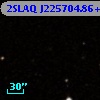 2SLAQ J225704.86+000644.1