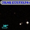 2SLAQ J225733.74+001445.3