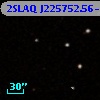 2SLAQ J225752.56-004722.2