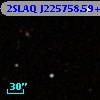 2SLAQ J225758.59+000957.6